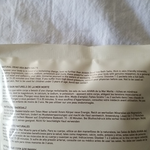 💥 Ahava Dead Sea Bath Salts - Picture 3 of 6